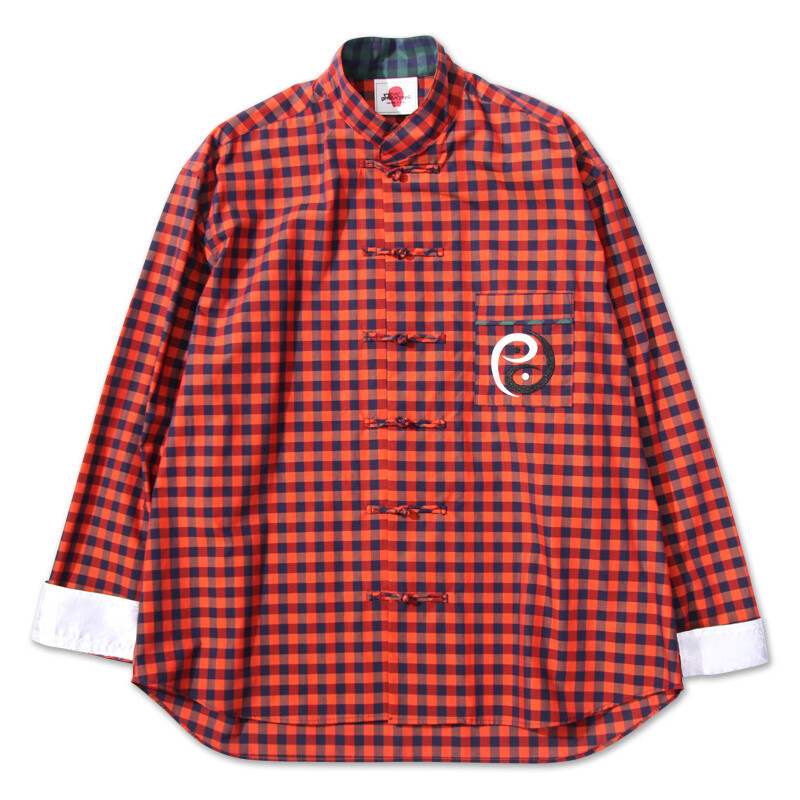 PDS Orange China Check Shirt - Tokyo Otaku Mode (TOM)