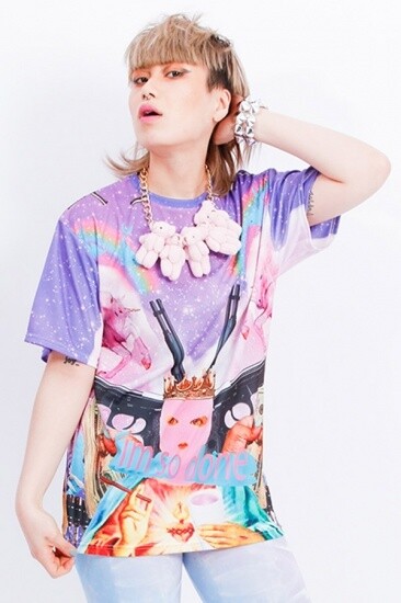 Galaxxxy Fantastic Gang Lady T-Shirt: galaxxxy - Tokyo Otaku Mode