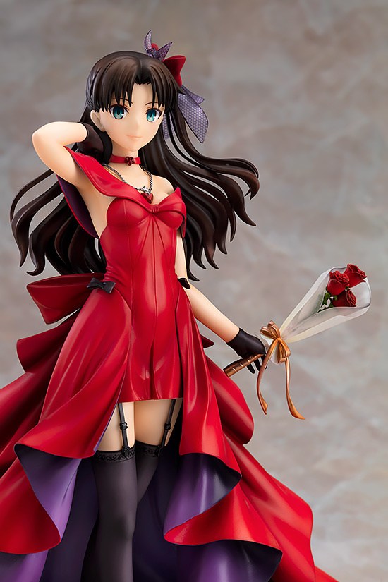 Fate/stay night] Rin: 15th Celebration Dress Ver. Figure: Good
