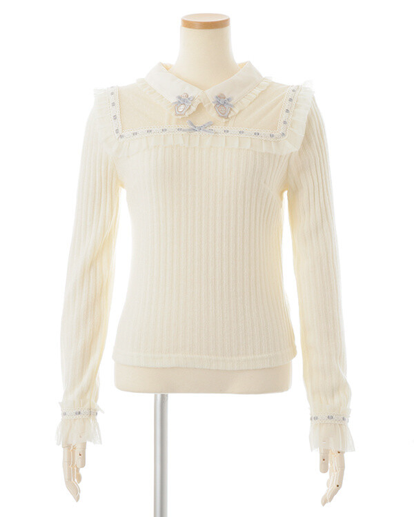 LIZ LISA Perfume Bottle Ribbed Top - Tokyo Otaku Mode (TOM)