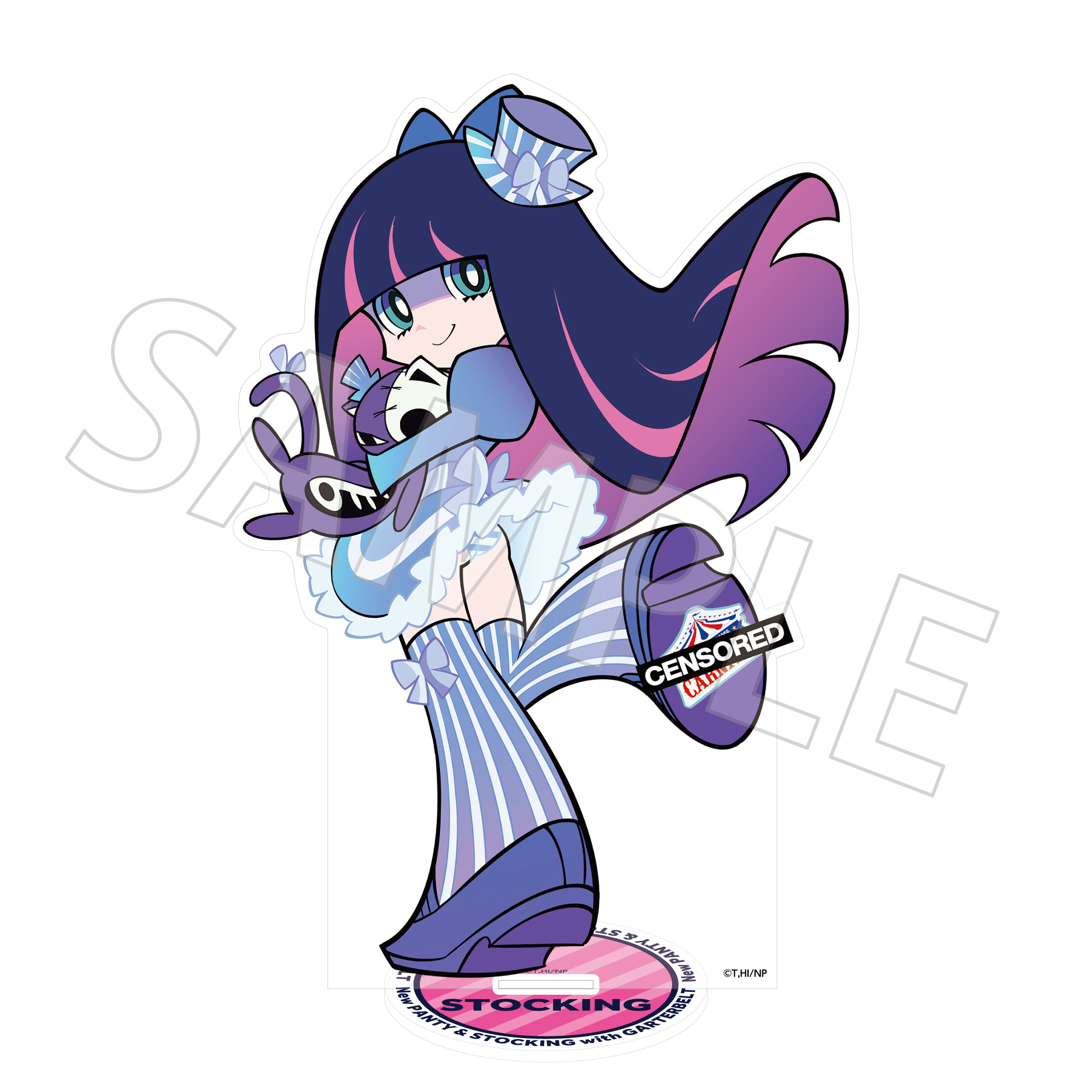 new panty & stocking タワーレコード　アクキー　アクスタ New Panty & Stocking with Garterbelt Acrylic Stand - Tokyo Otaku