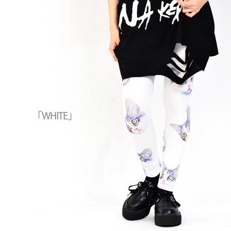 ACDC RAG Cat Leggings: ACDC RAG - Tokyo Otaku Mode (TOM)