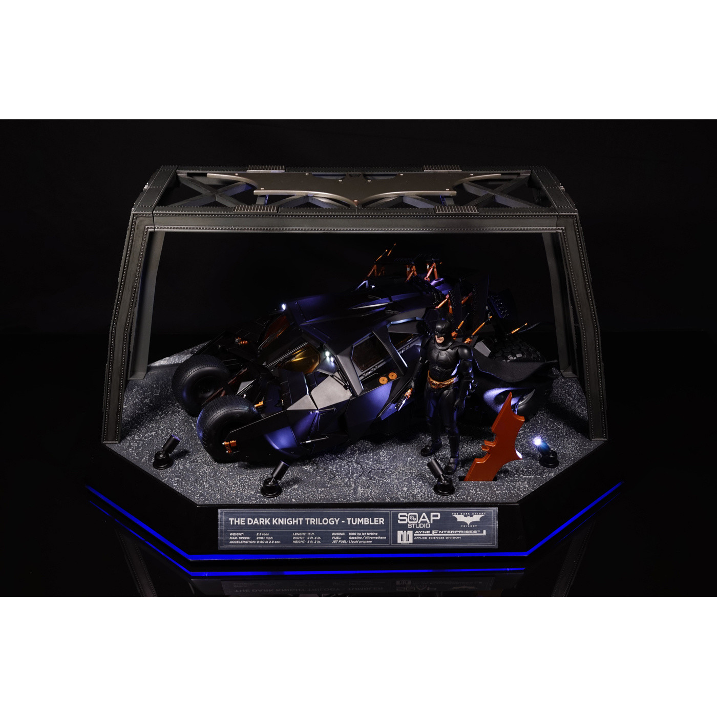 Adentro cache Tutor The Dark Knight Trilogy 1/12 Scale Remote Controlled Tumbler Deluxe Pack:  DC Comics - Tokyo Otaku Mode (TOM)