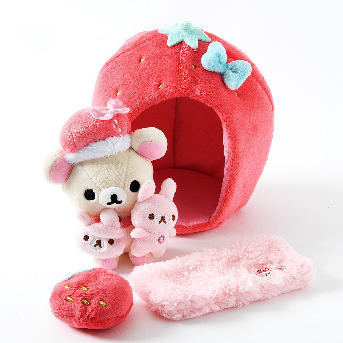 korilakkuma strawberry sleeping bag