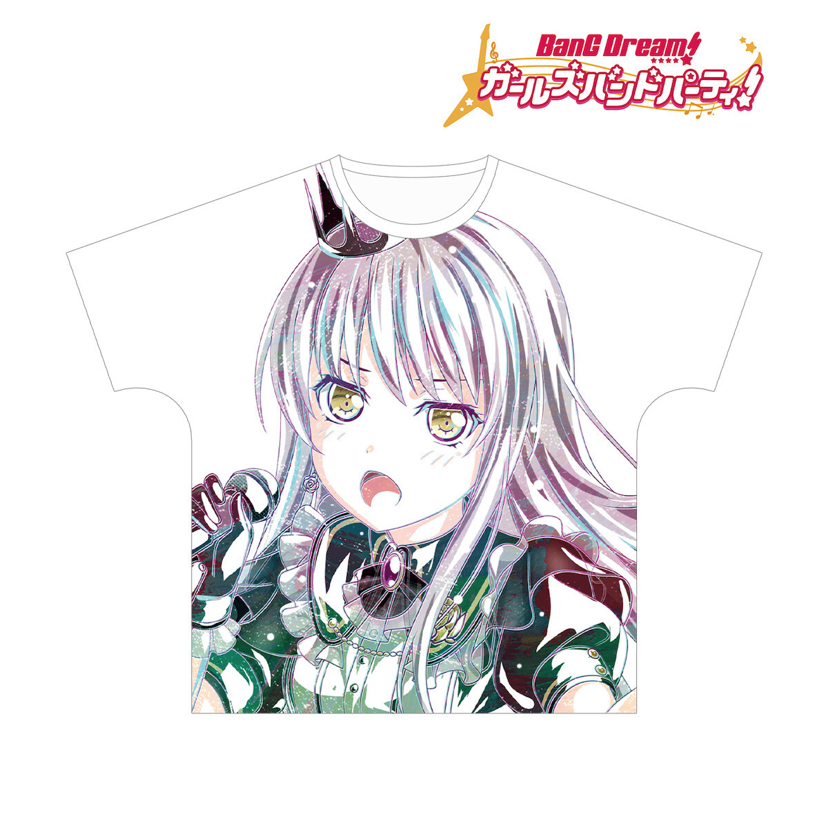 CDJapan : BanG Dream! Girls Band Party! Mashiro Kurata Ani-Art Full Graphic  T-shirt Unisex Vol.3 XL Collectible