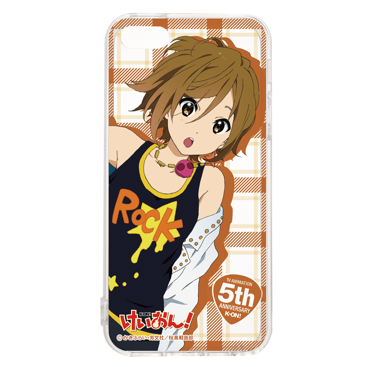 K-On! 5th Anniversary iPhone 5&5s Checker Pattern Cases/Ritsu