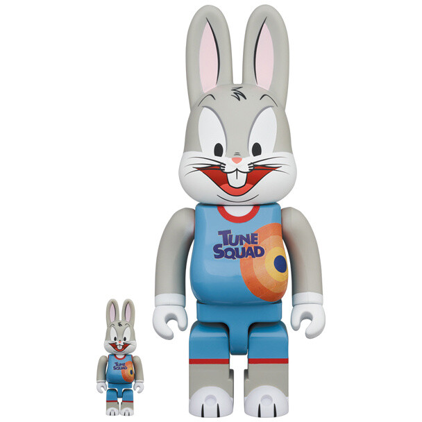 R@BBRICK Space Jam: A New Legacy Bugs Bunny 100% & 400% Set: MEDICOM ...
