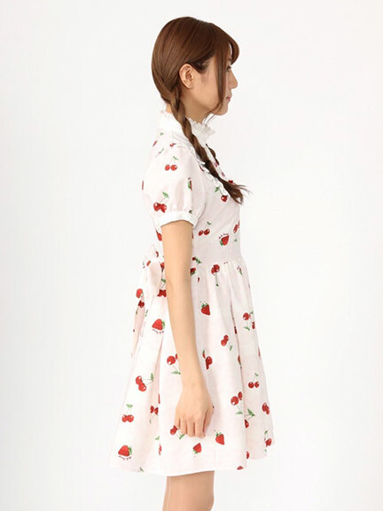 Ank Rouge LacyCherryBerry Embroidered Yoke Dress: Ank Rouge - Tokyo ...