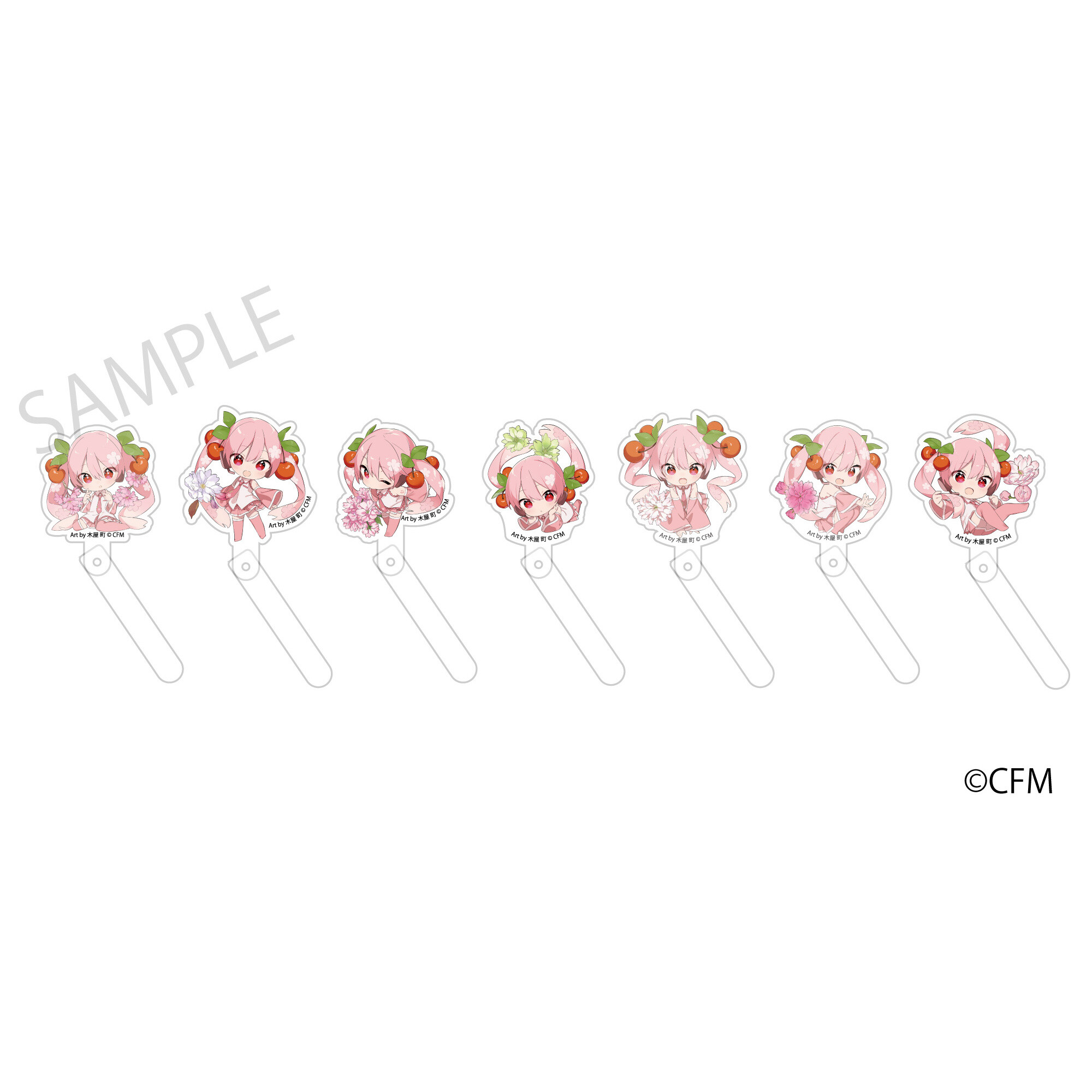 Sakura Miku x Hirosaki Sakura Story Acrylic Prop and Stand - Tokyo