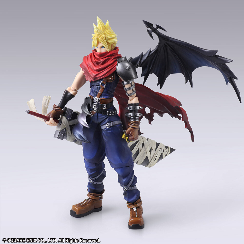 Bring Arts [Final Fantasy 7] Cloud: Another Form Action Figure: SQUARE ...