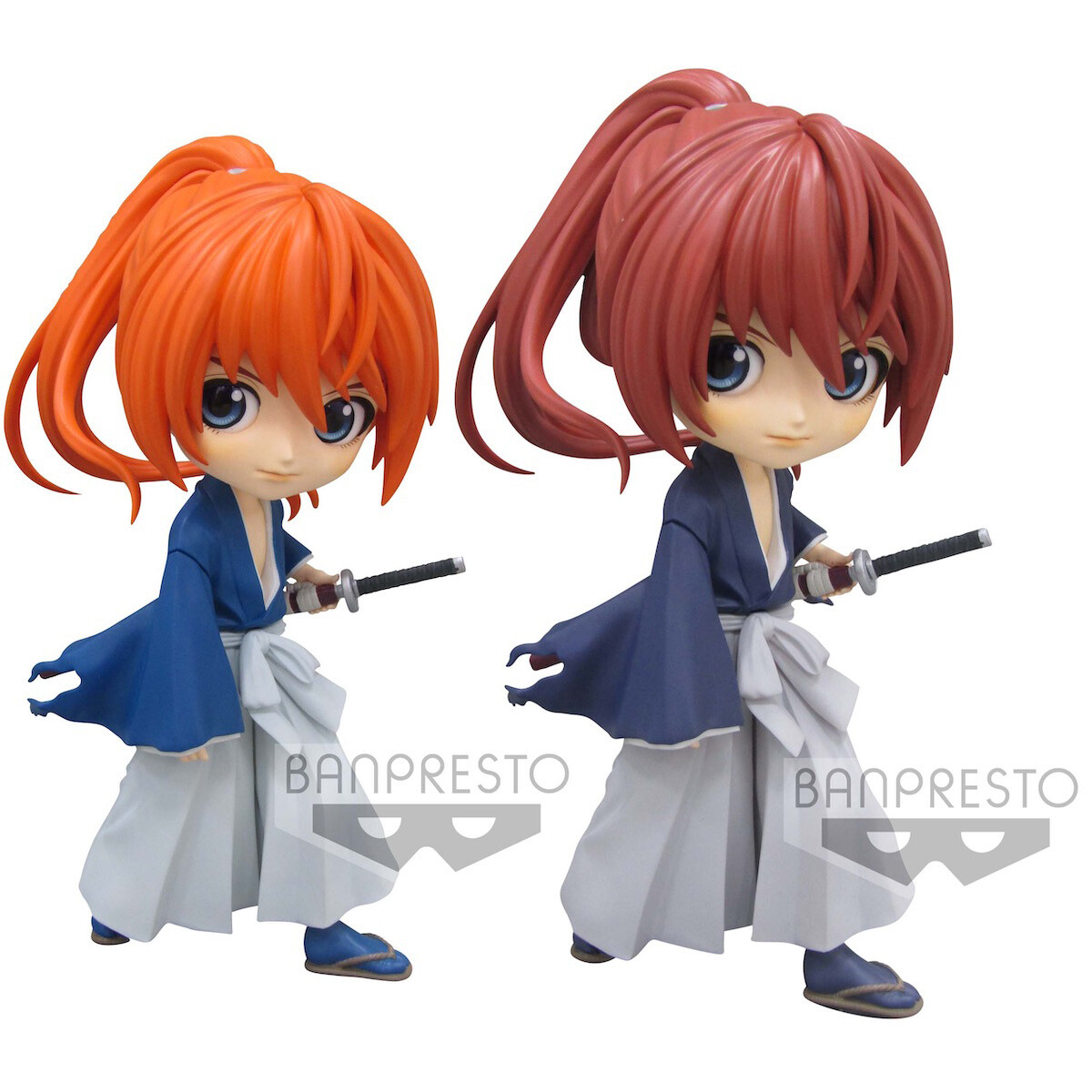 Rurouni Kenshin - Meiji Kenkaku Romantan - Q posket Figure - Himura Kenshin  2023 Ver.