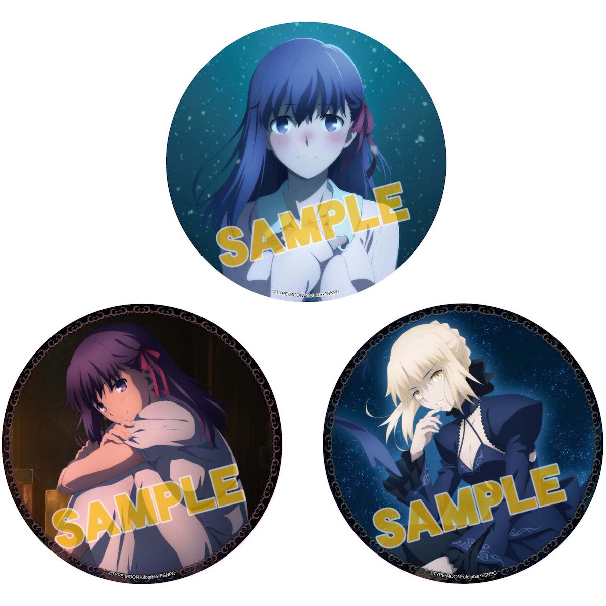 Fate/stay night: HF Big Pin Badge Collection: Type-Moon - Tokyo 