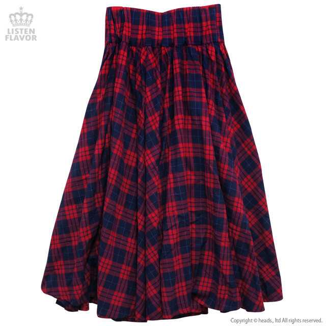 LISTEN FLAVOR Maxi Skirt w/ Belt - Tokyo Otaku Mode (TOM)