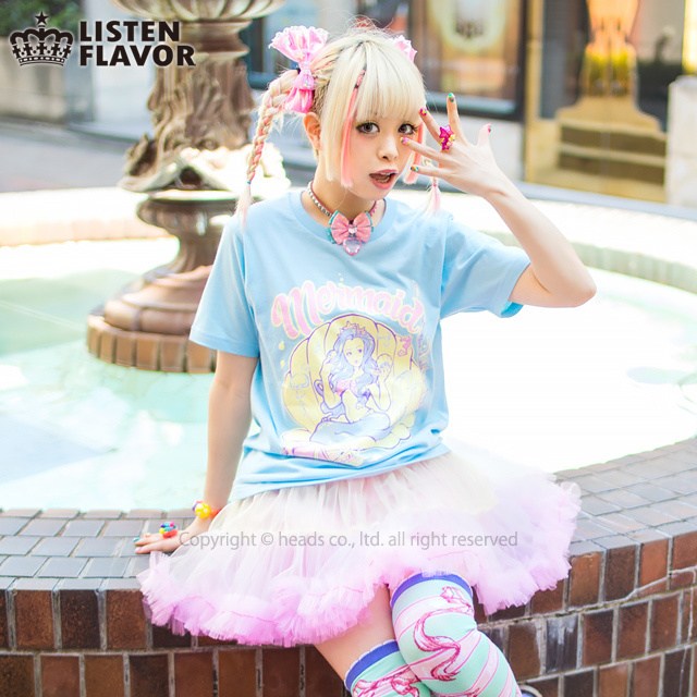 LISTEN FLAVOR Mermaid T-Shirt - Tokyo Otaku Mode (TOM)