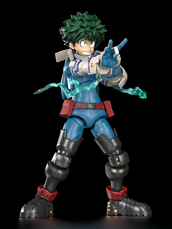 my hero academia moderoid izuku midoriya model kit