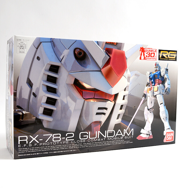 Plastic model - Gundam Model Kits (Gunpla) - Real Grade (RG) - Gundam  series / Gundam (RX-78-2) (バンダイ(BANDAI) ＲＧ 1/144 RX-78-2 ガンダム（チームブライトカスタム）)