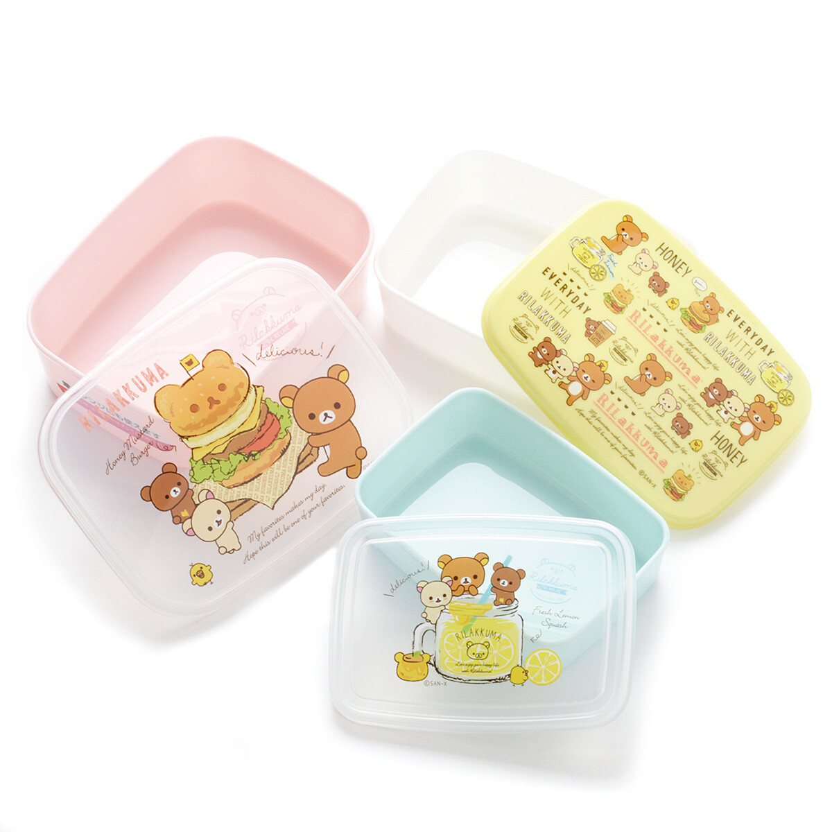 Rilakkuma Lunch Market Trio Utensil Set - Tokyo Otaku Mode (TOM)