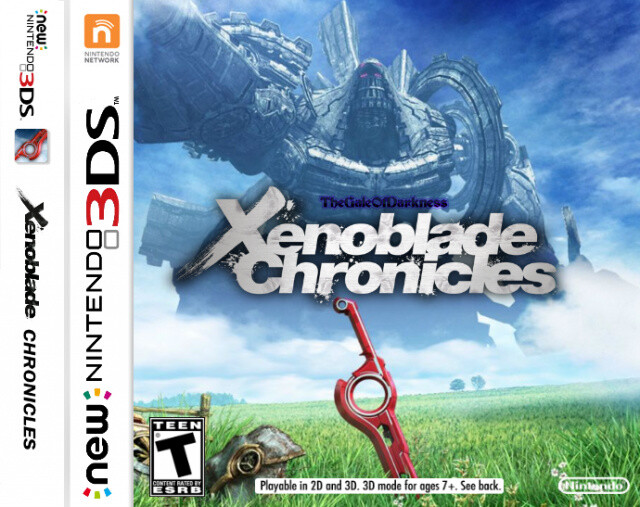 New Nintendo 3DS Xenoblade Chronicles 3D - Nintendo 3DS Stuff