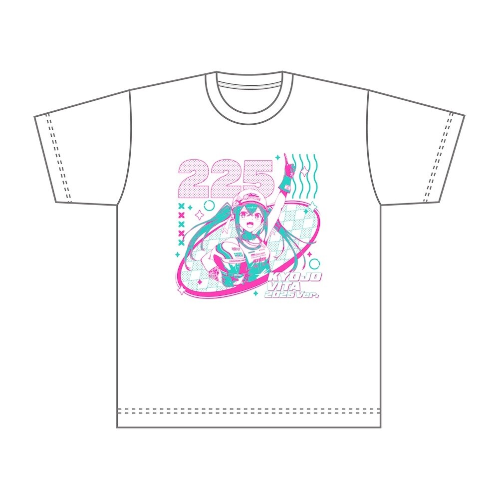 Racing Miku Kyojo Vita 2025 Ver. T-Shirt - Tokyo Otaku Mode (TOM)
