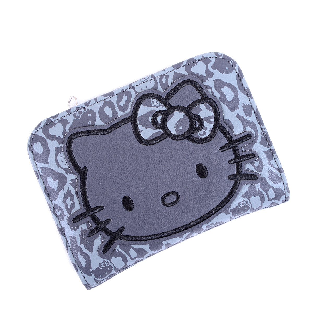 Hello Kitty Grey Leopard Bifold Wallet: Sanrio - Tokyo Otaku