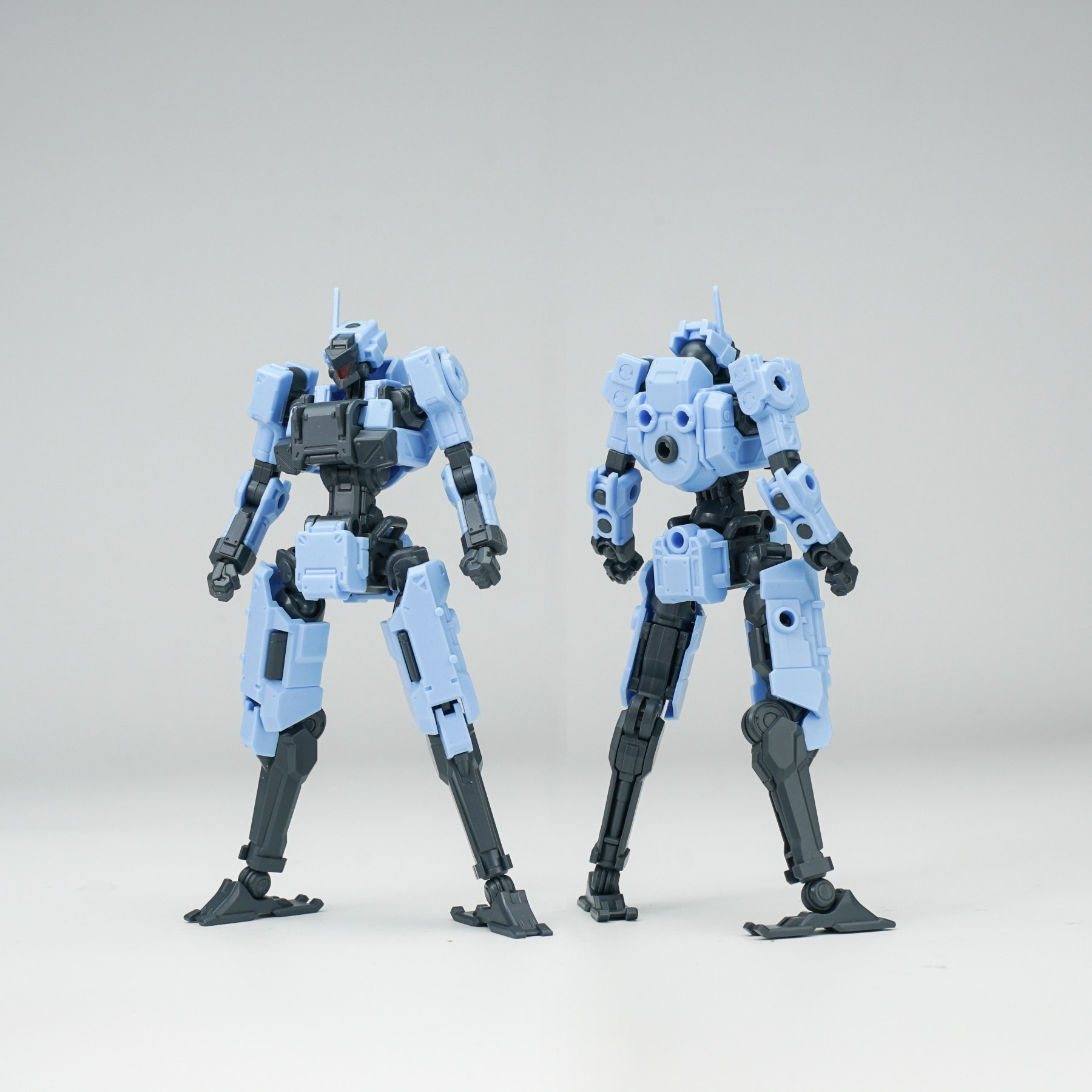 Fenrirさん専用3体 3 Min Project Series Fenrir (Light Blue) 1/18 Scale Plastic Model