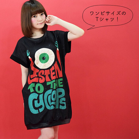 ACDC RAG Eyeball T-Shirt Dress: ACDC RAG - Tokyo Otaku Mode (TOM)