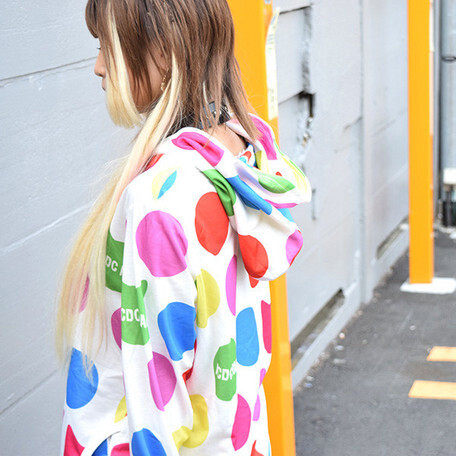 ACDC RAG Dot Pattern Big Hoodie: ACDC RAG - Tokyo Otaku Mode (TOM)