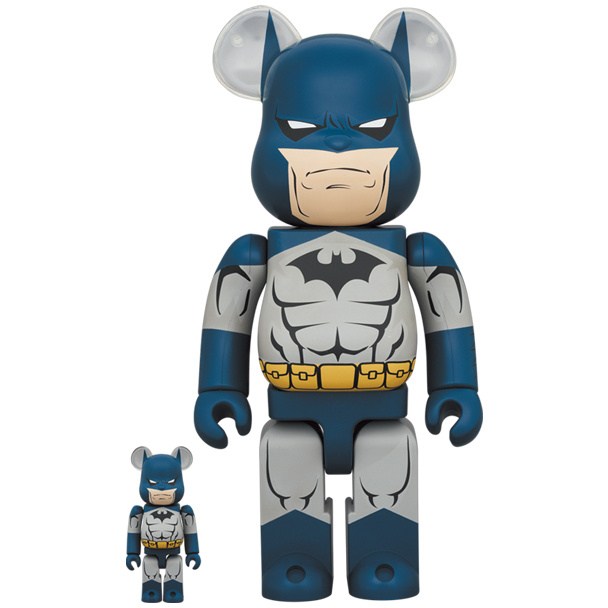 BE＠RBRICK Batman: Batman Hush Ver. 100% & 400%: MEDICOM TOY