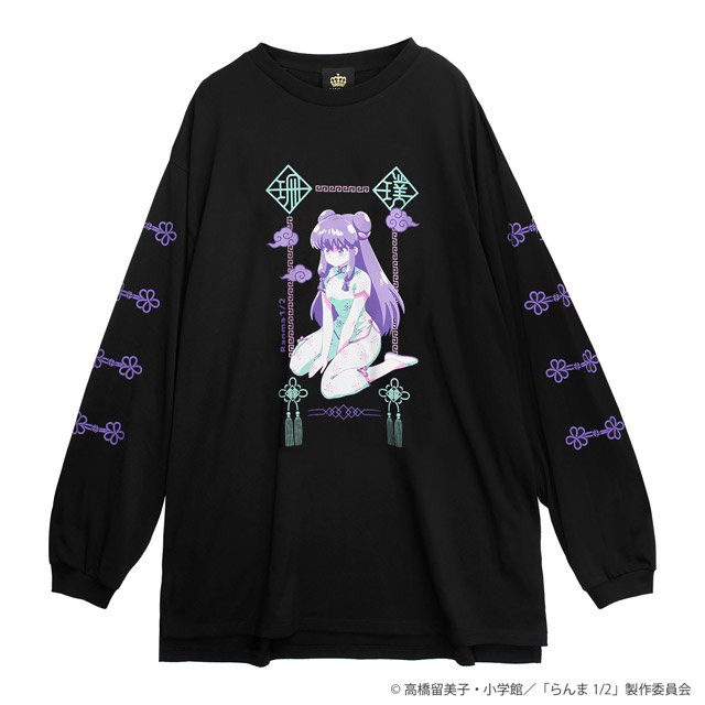 LISTEN FLAVOR Ranma 1/2 Collaboration Shampoo Long-Sleeve T-Shirt