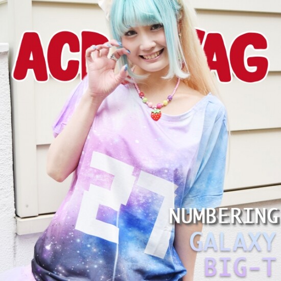 ACDC RAG 27 Space Pattern T-Shirt: ACDC RAG - Tokyo Otaku Mode (TOM)