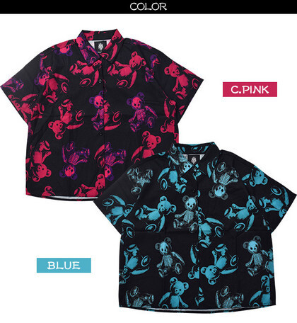 ACDC RAG Teddy Bear Short Sleeve Shirt: ACDC RAG - Tokyo Otaku Mode (TOM)