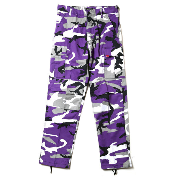 cargo pants purple