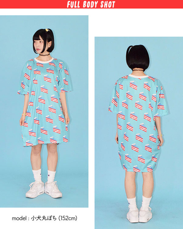 ACDC RAG USA Cake T-Shirt Dress: ACDC RAG - Tokyo Otaku Mode (TOM)