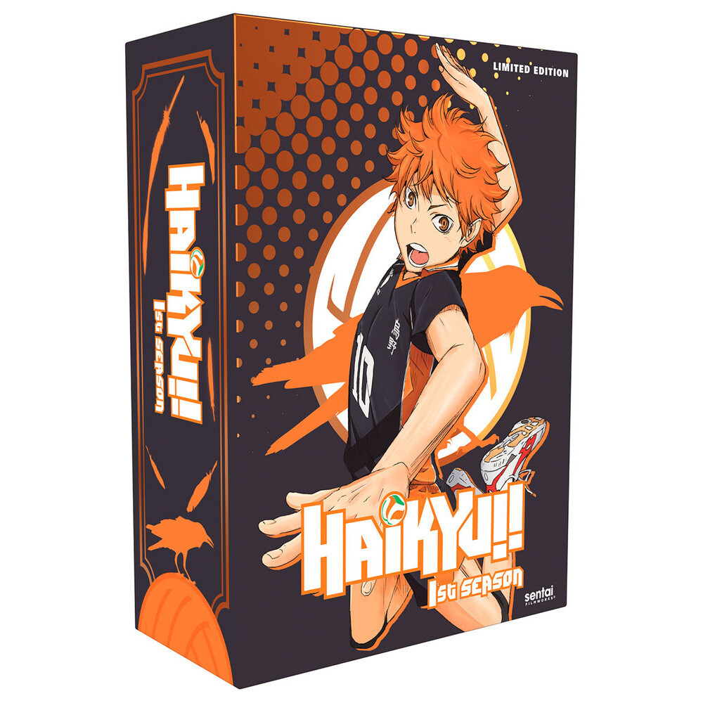 Haikyu!! Season 1 Complete Collection (3-disc set blu ray) 816726020211