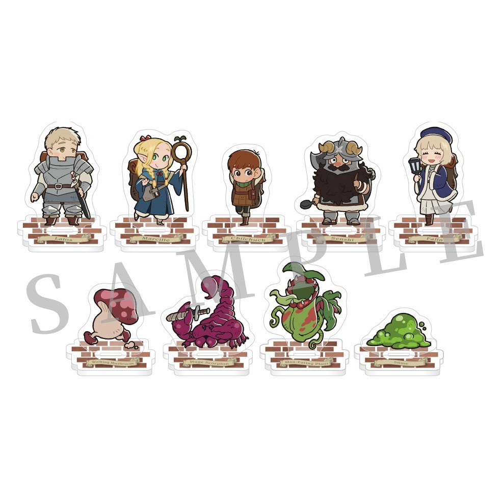 Delicious in Dungeon Acrylic Mascot Collection Complete Box Set Tokyo