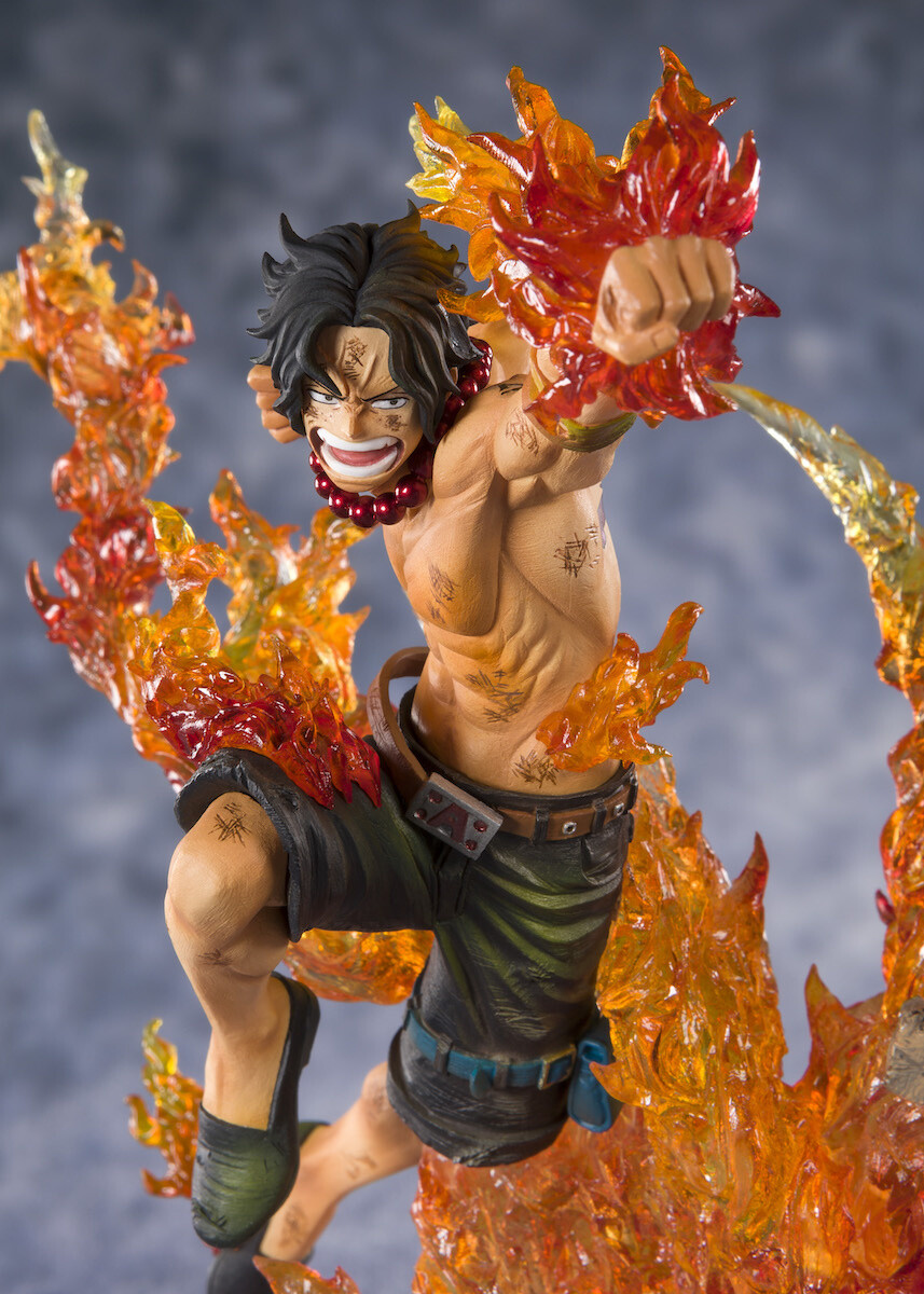 Figuarts Zero One Piece Commander Of The Whitebeard 2nd Division Portgas D Ace Bandai Tokyo Otaku Mode Tom