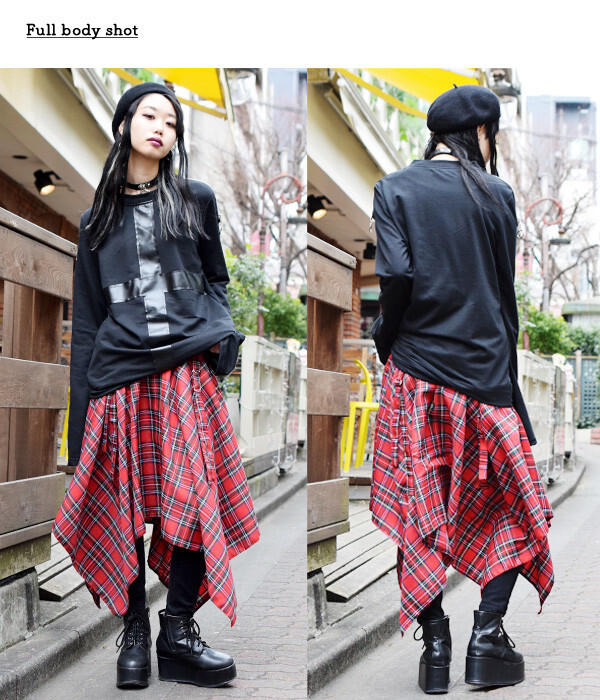ACDC RAG 2-Way Tartan Skirt: ACDC RAG - Tokyo Otaku Mode (TOM)