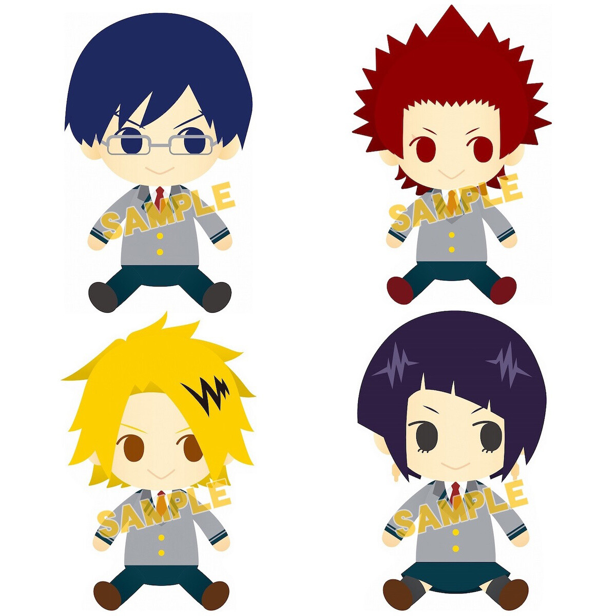 my hero plushies