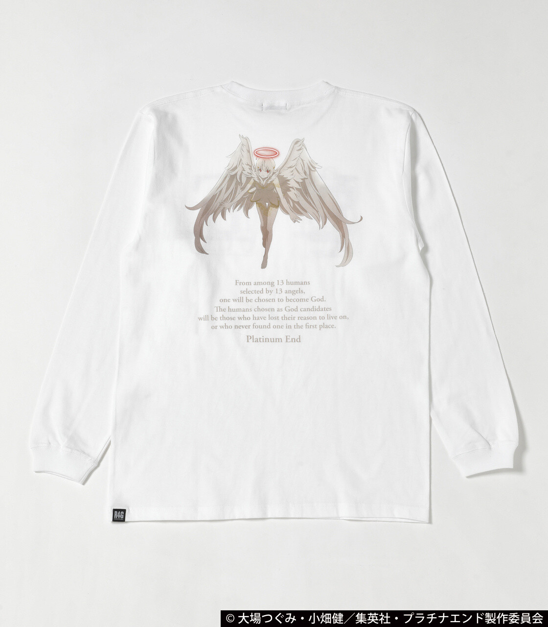 Platinum End Angel White Long Sleeve T-Shirt - Tokyo Otaku