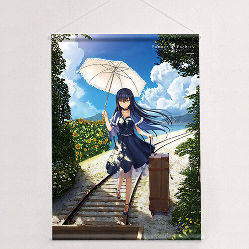 Summer Pockets B2 Tapestry Kamome Kushima (Re-run) - Tokyo