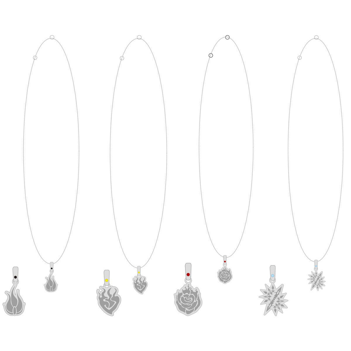 RWBY: Ice Queendom Icon Necklace - Tokyo Otaku Mode (TOM)