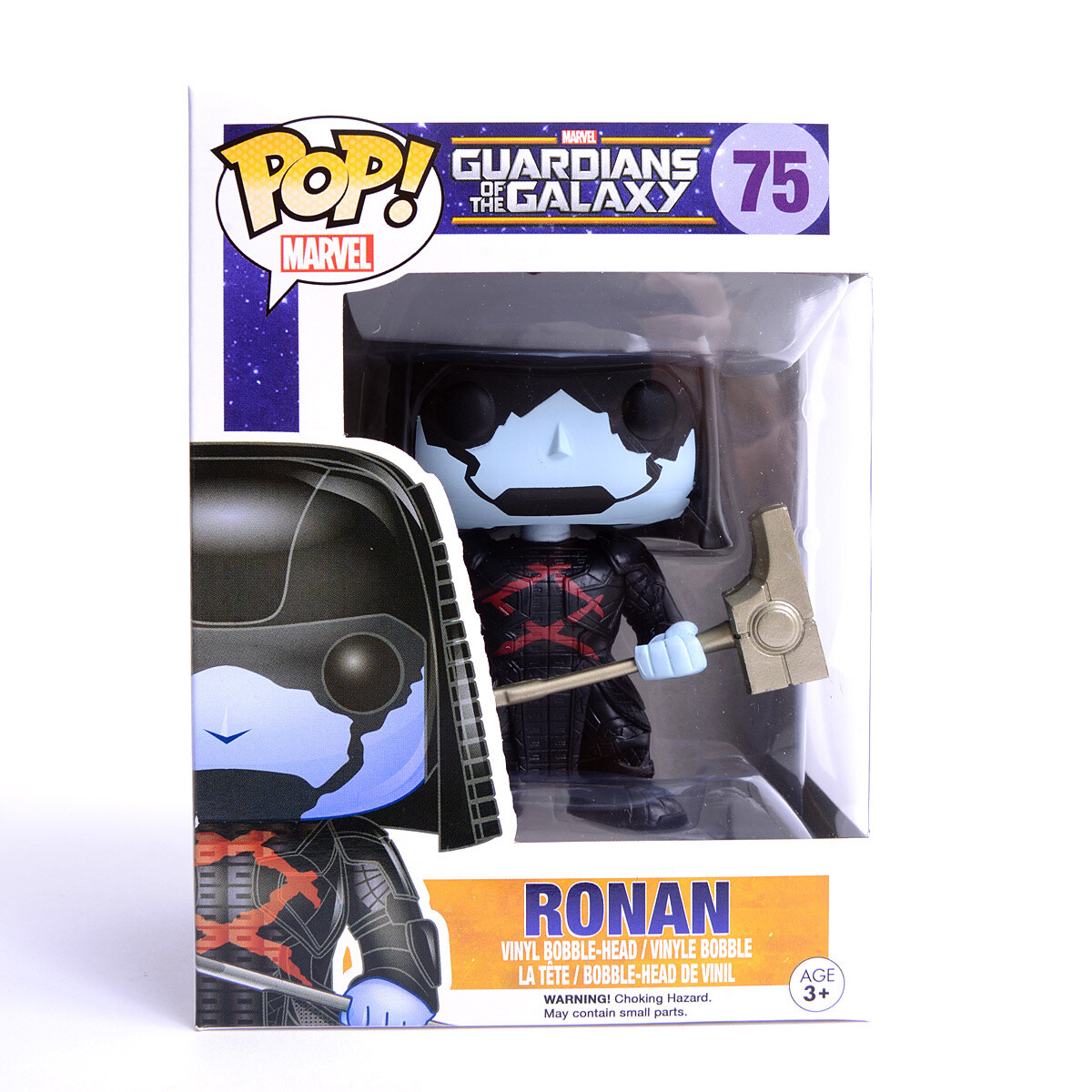 Funko Pop! Marvel: Captain Marvel - Ronan, Statuetta In Vinile Da Collezione, Altezza 9,5 Cm