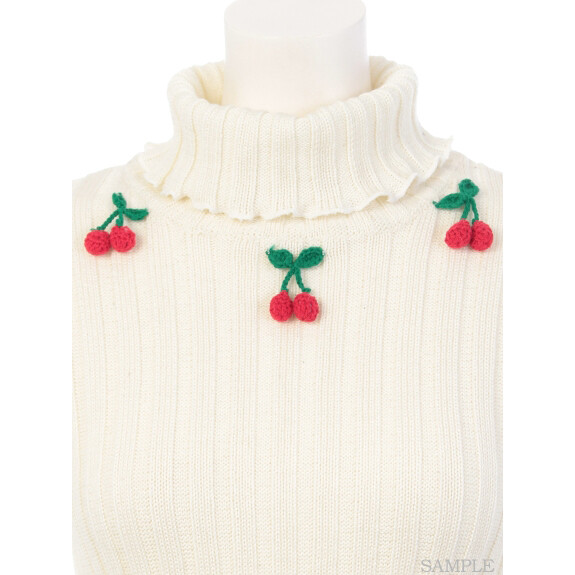 大人気Rouje cherry Knit♡-