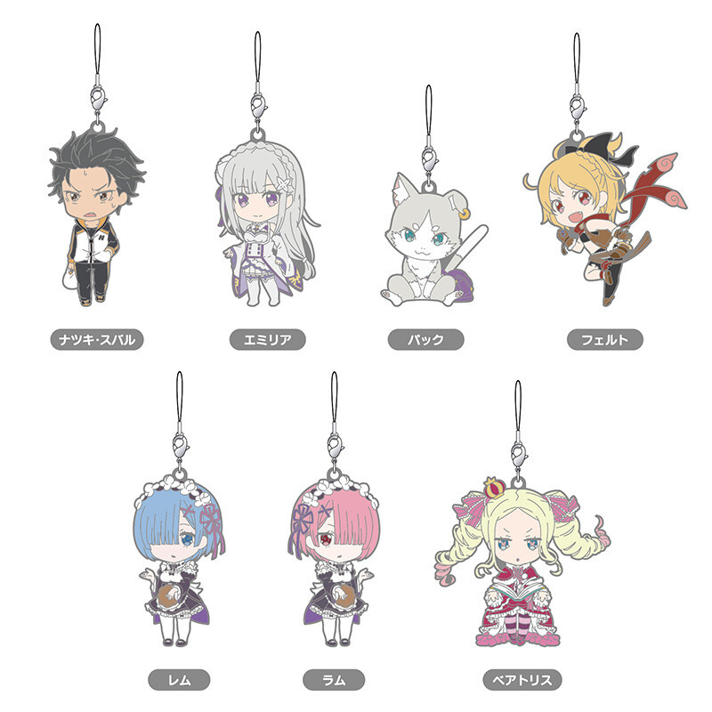 Nendoroid Plus: Re: Zero Rubber Strap - Tokyo Otaku Mode (TOM)