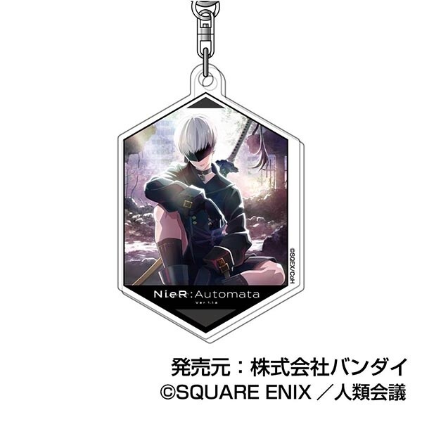 NieR Automata Ver 1 1a Acrylic Keychain YoRHa No 9 Type S Tokyo   9bc086c328a047ecb0797338ba5a5e10 