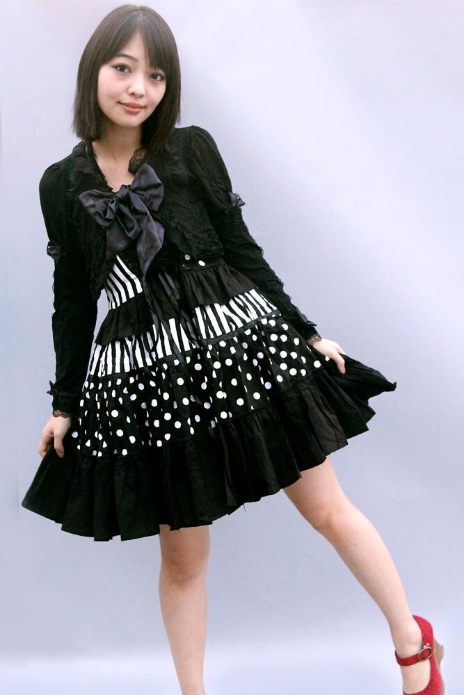 ACDC RAG Dots & Stripes Dress - Tokyo Otaku Mode (TOM)