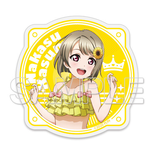 Love Live! Nijigasaki High School Idol Club Summertime! Acrylic Sticker ...