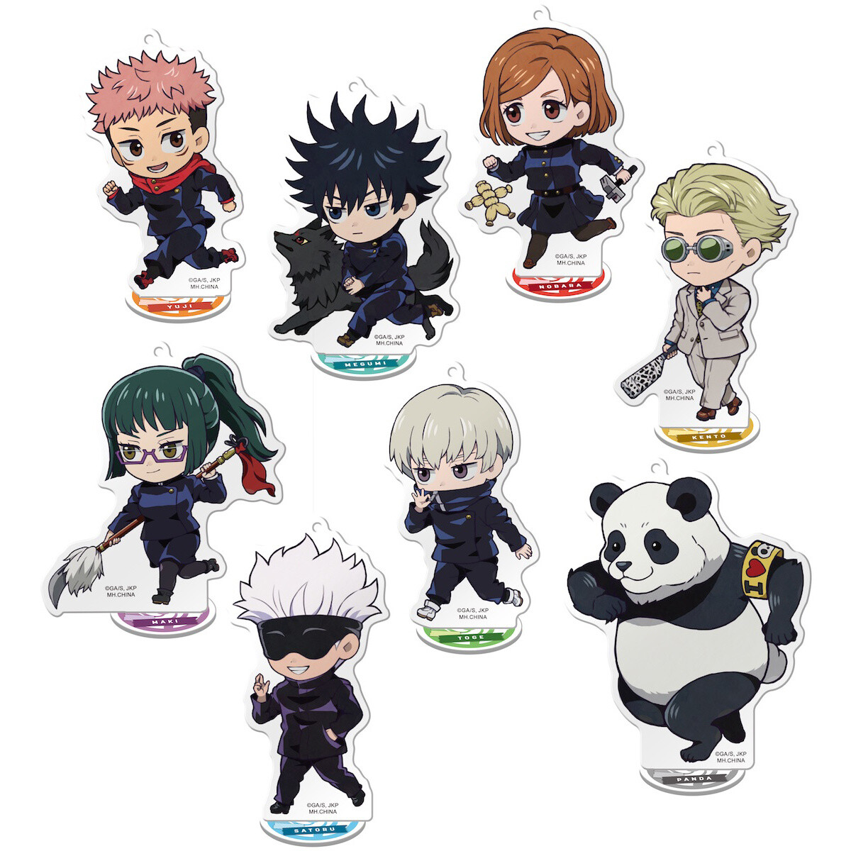 Tokotoko Acrylic Stand Jujutsu Kaisen Vol 1 Box Set Megahouse Tokyo