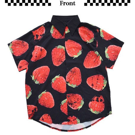 ACDC RAG Strawberry Short Sleeve Shirt: ACDC RAG - Tokyo Otaku Mode (TOM)