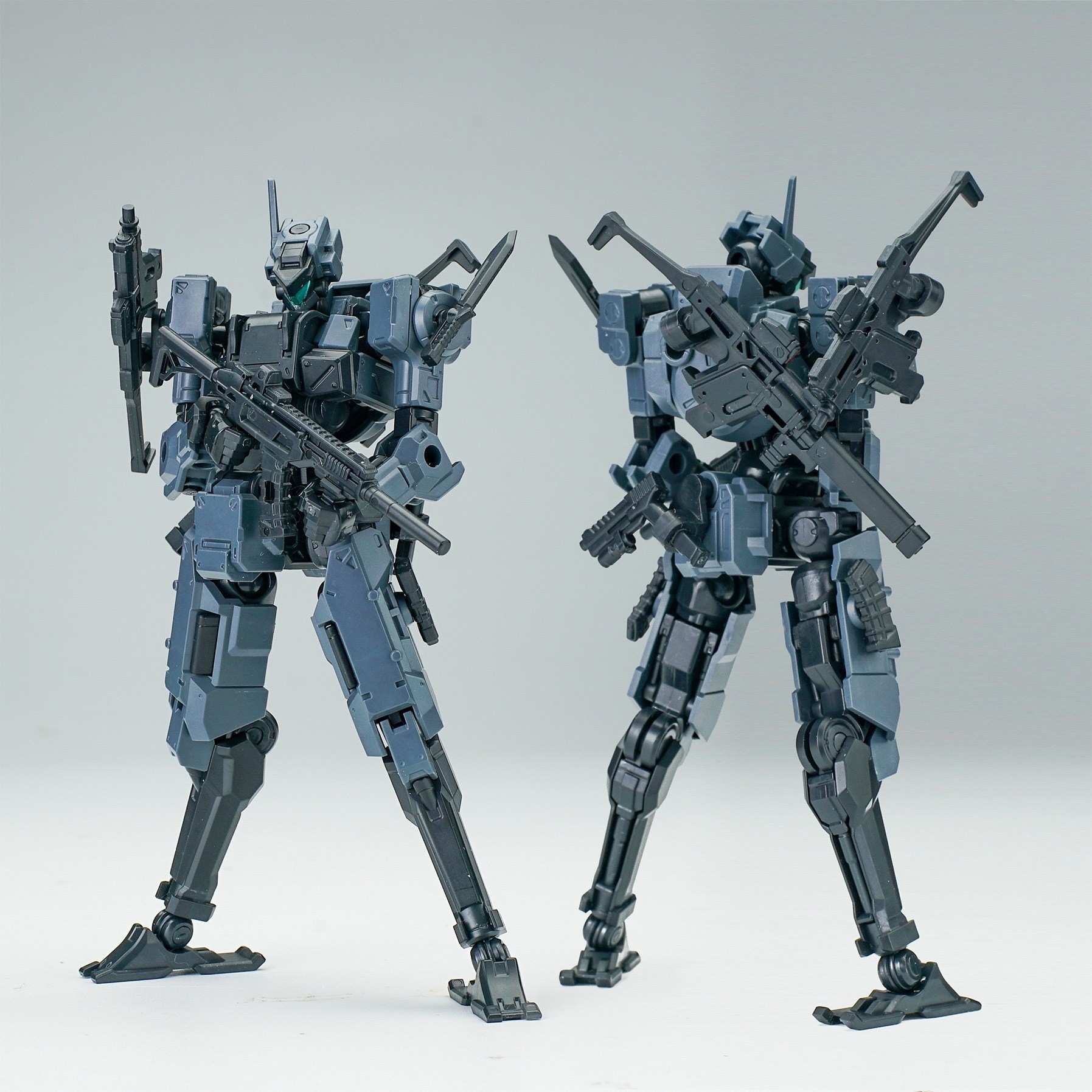 3 Min Project Series Fenrir (Grey) 1/18 Scale Plastic Model Kit